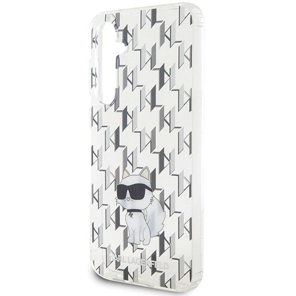 Husa Protectie Originala Karl Lagerfeld Monogram Transparenta Samsung S23 Fe - 2 | YEO